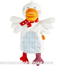 HABA Gallivanting Goose Glove Puppet with Squeaker and Rustling Foil B07465FL52